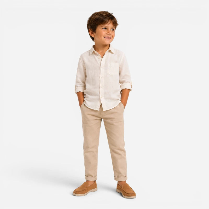Mocassin Enfant Marron