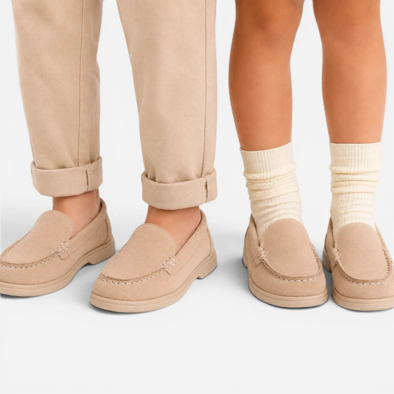 Mocassin Beige Enfant