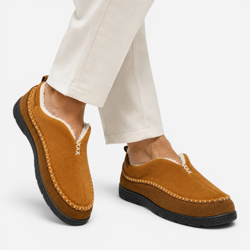 Chaussons Mocassins Fourrés Homme