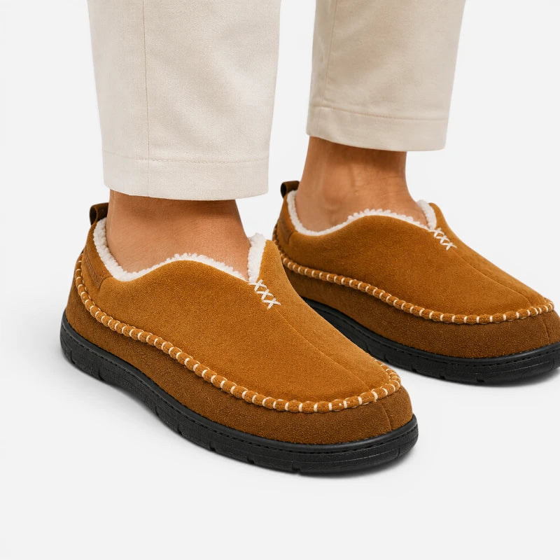 Chaussons Mocassins Fourrés Homme