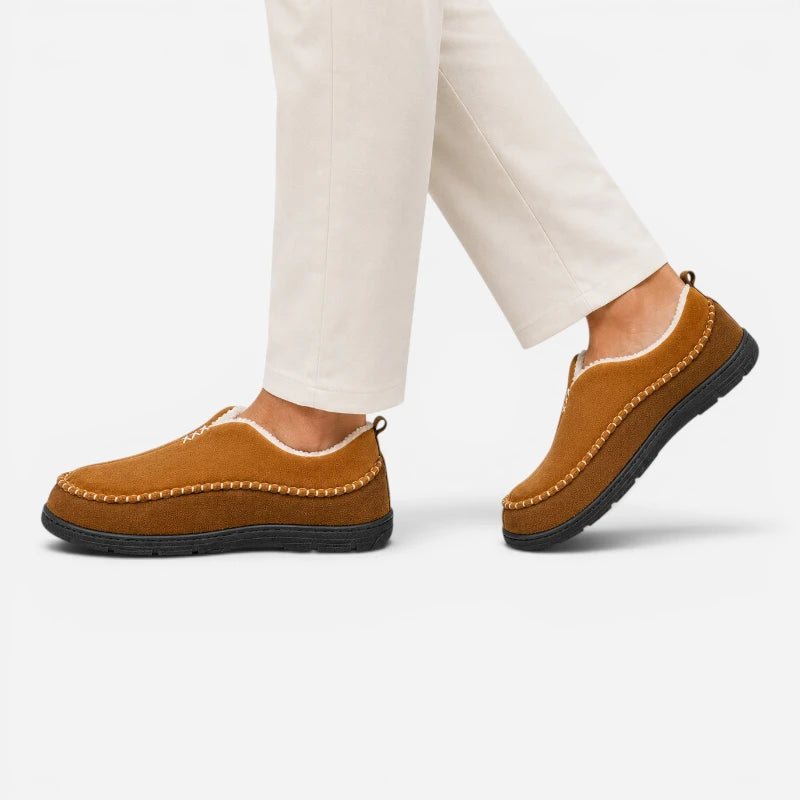 Chaussons Mocassins Fourrés Homme
