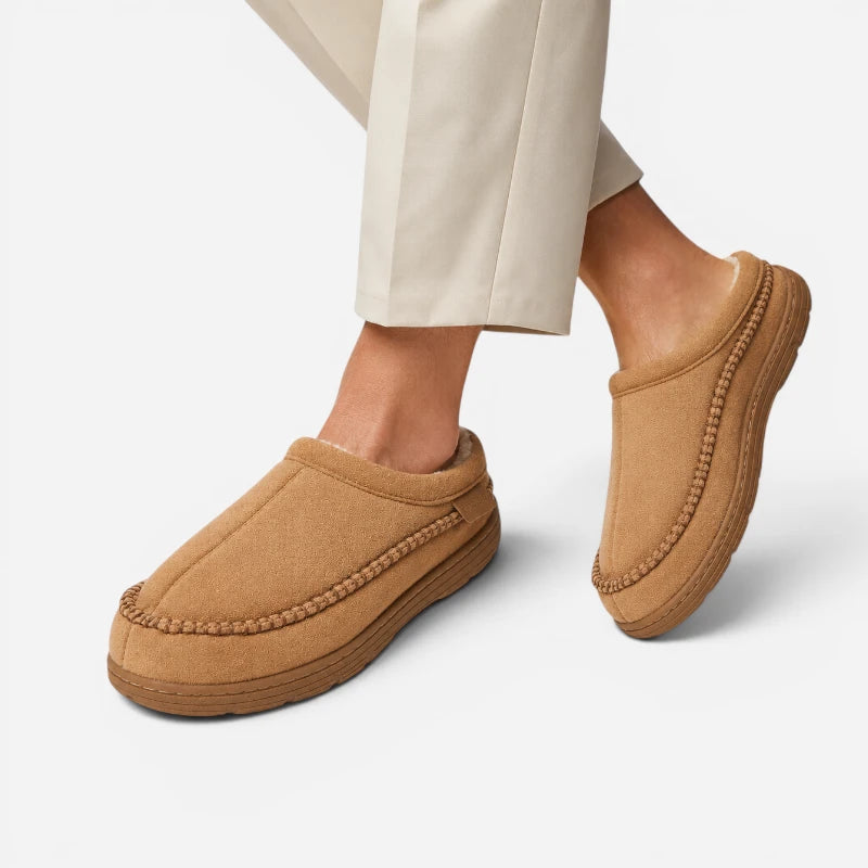 Mocassin Daim Fourré