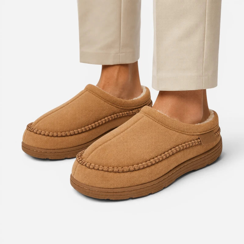 Mocassin Daim Fourré