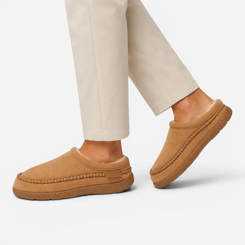 Mocassin Daim Fourré