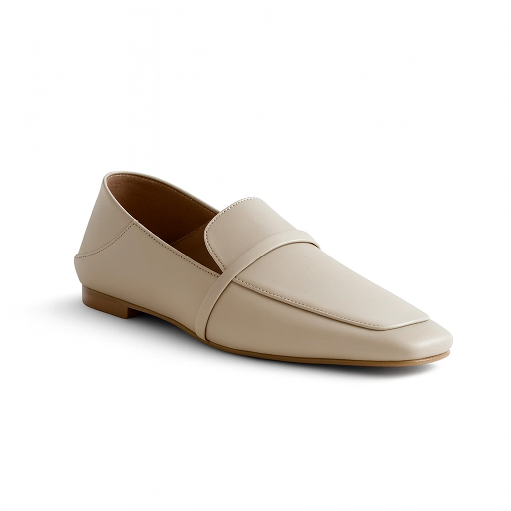 Mocassin Crème Femme