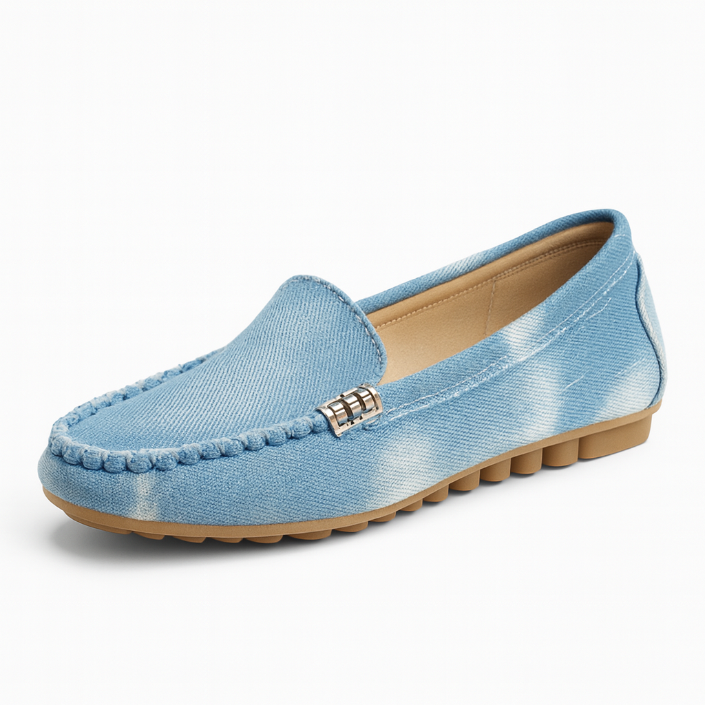 Mocassin En Jean Pour Femme