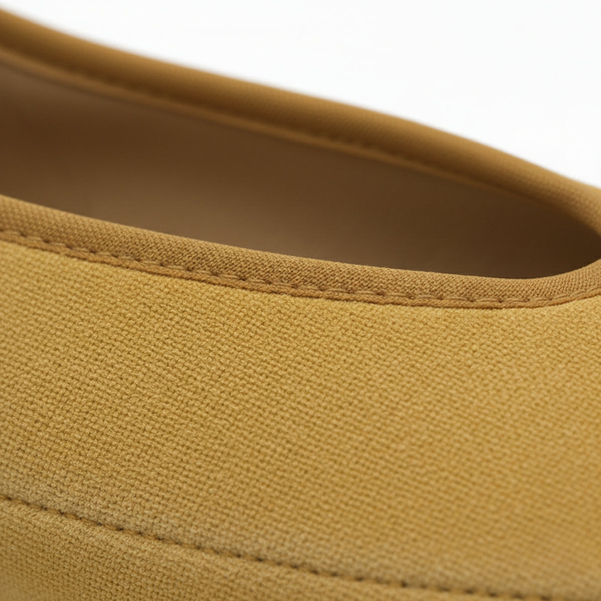 Mocassin Daim Jaune Femme