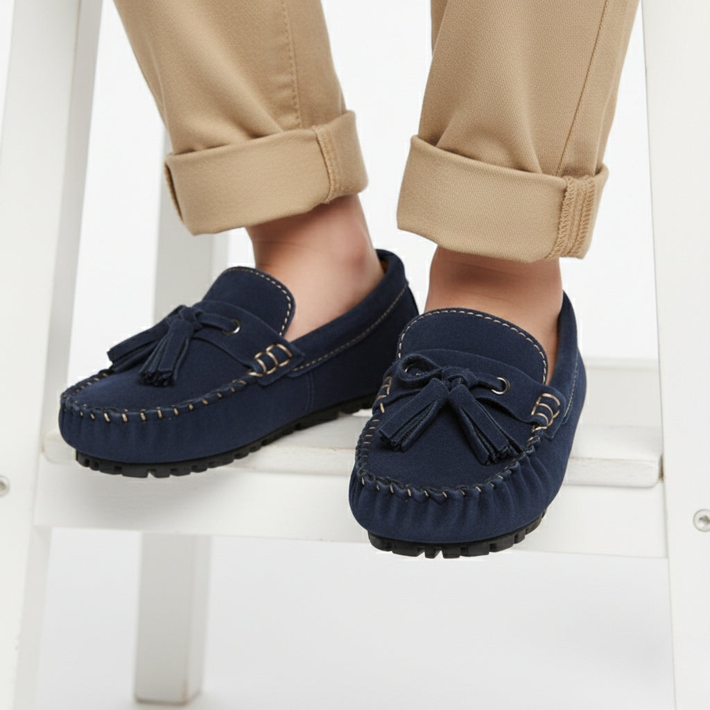 Mocassin Enfant Garçon Marine