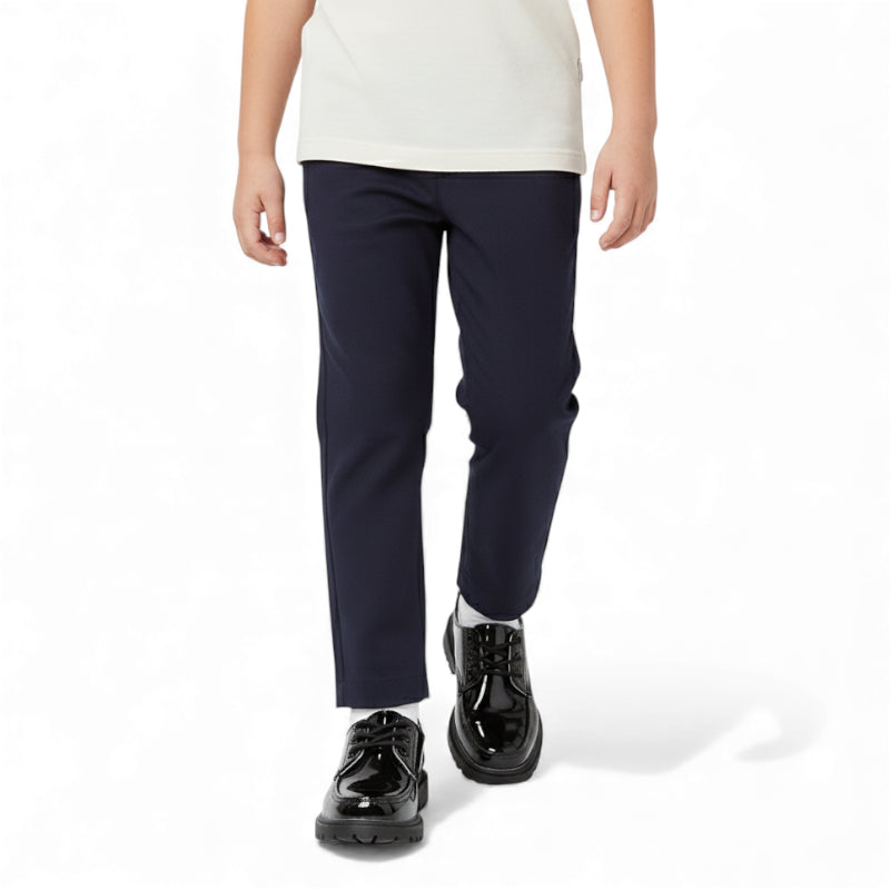 Mocassin Compensé Noir Vernis Pour Garçon