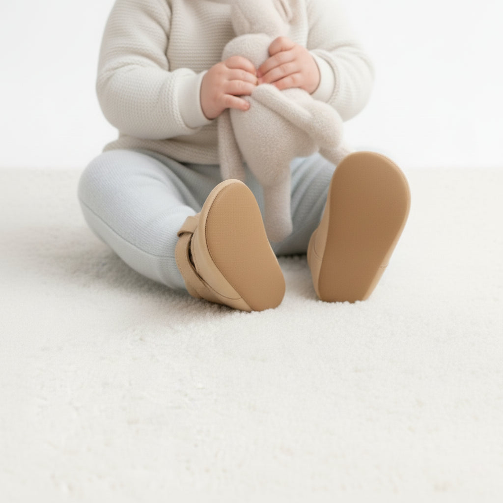 Mocassin Bébé Beige