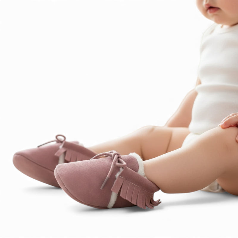 Mocassin Rose Pour Bébé