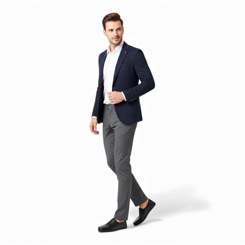 Mocassin Homme Noir Cuir