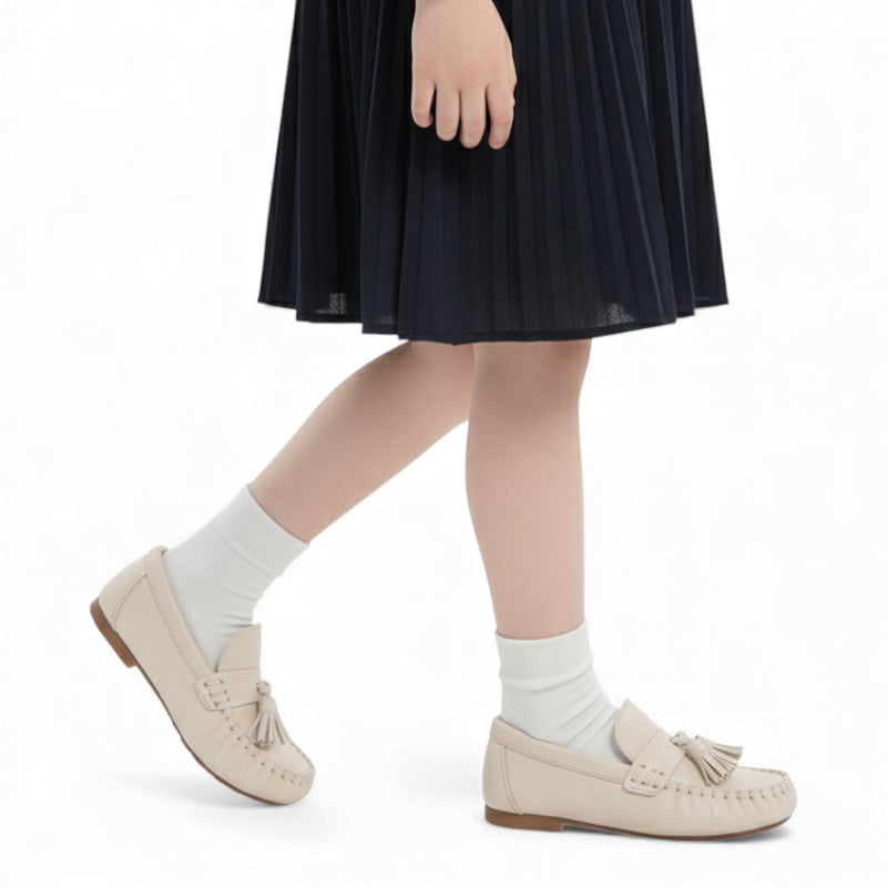 Mocassin Beige Fillette