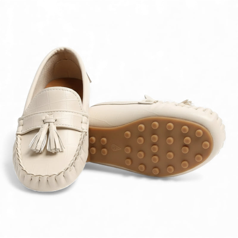 Mocassin Beige Fillette
