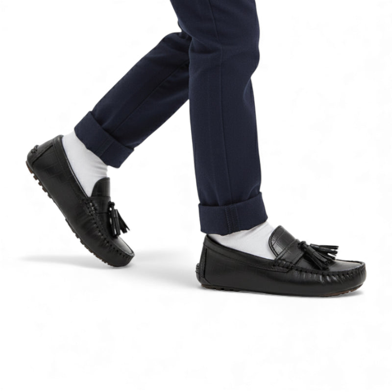 Mocassin Garçon Noir