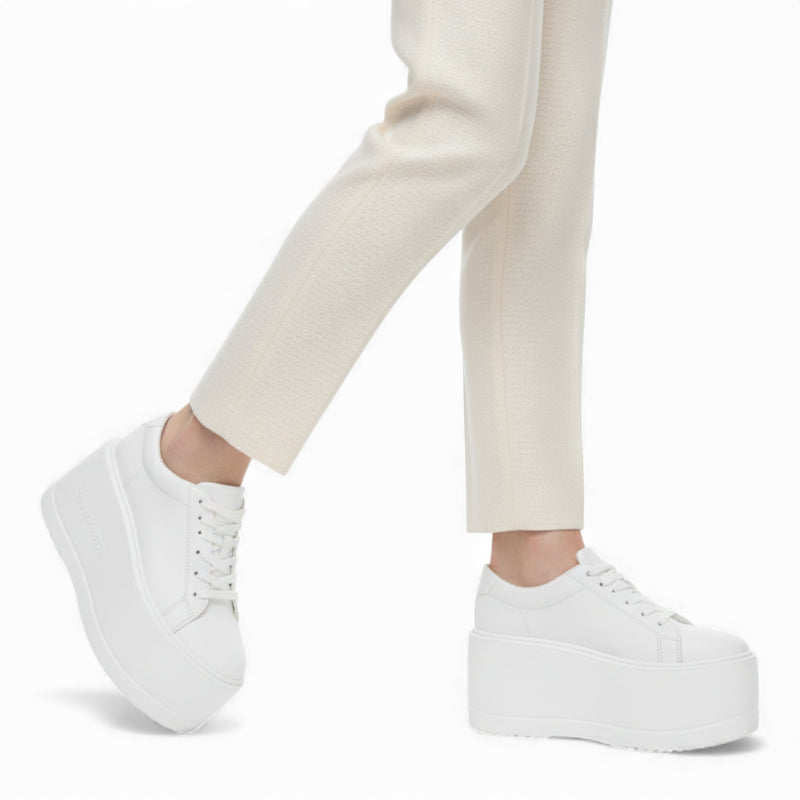 Mocassin Plateforme 12 CM Pour Femme