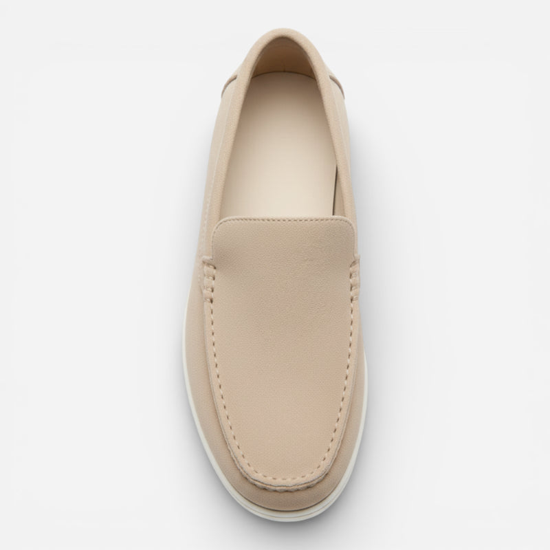 Mocassin Homme Daim Beige