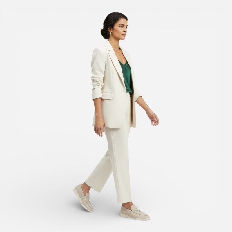 Mocassin En Daim Beige à Gland