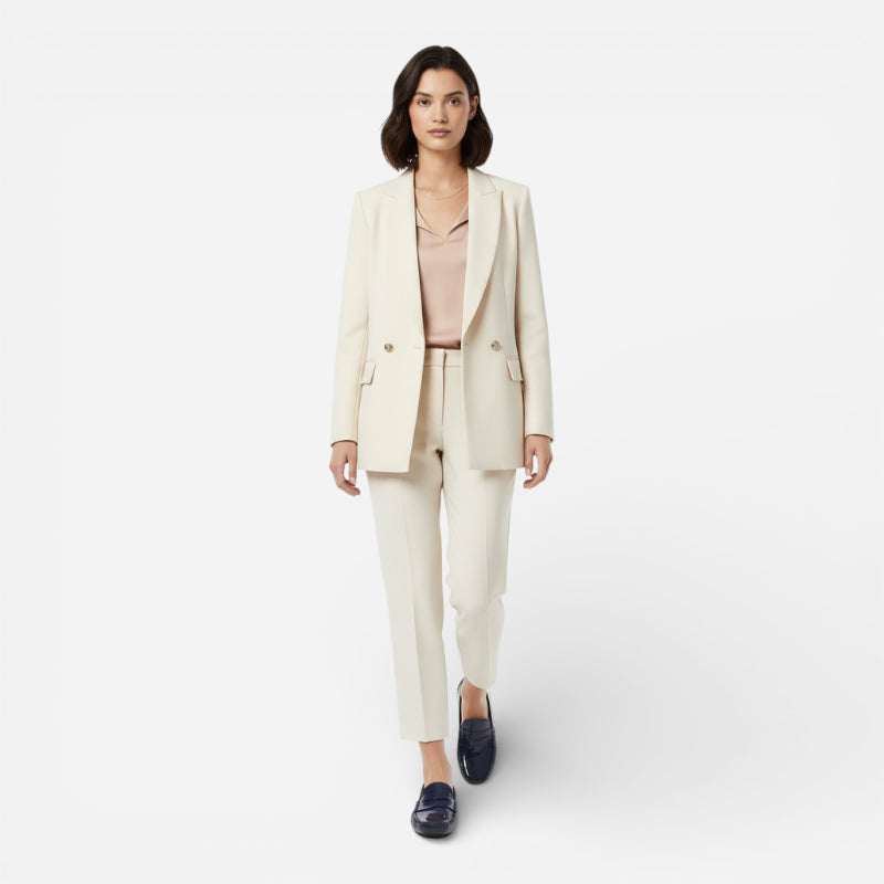 Mocassin Cuir Bleu Marine Vernis Femme