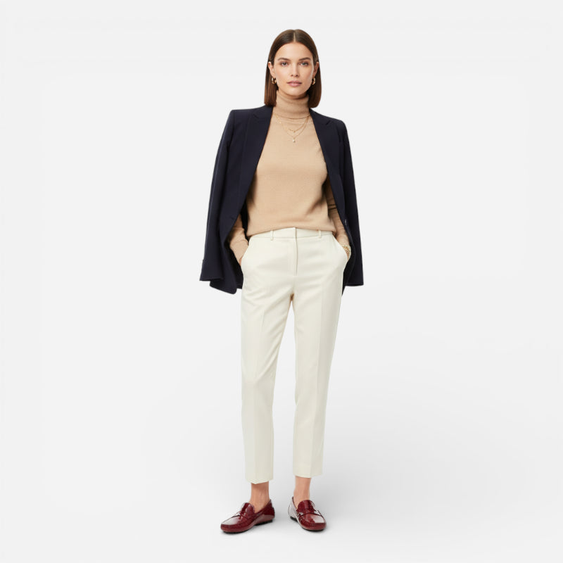 Mocassin En Cuir Bordeaux Vernis Pour Femme