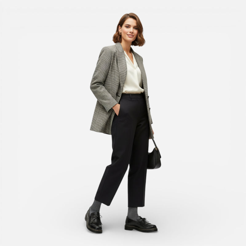 Mocassin Cuir Noir Indien Avec Frange Et Noeuds Papillon Femme