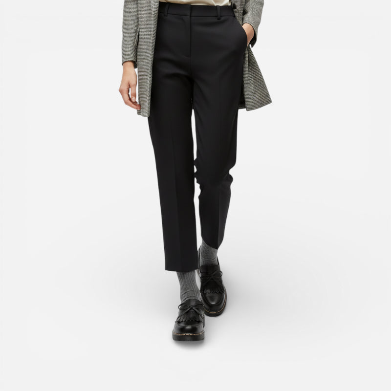 Mocassin Cuir Noir Indien Avec Frange Et Noeuds Papillon Femme