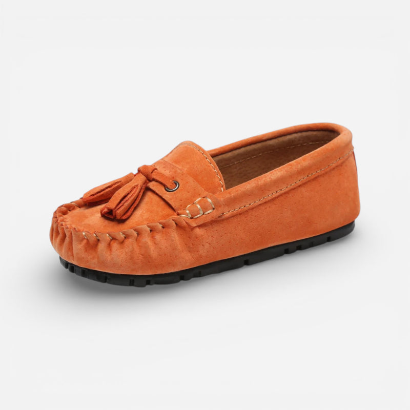 Mocassin Enfant Garçon Orange