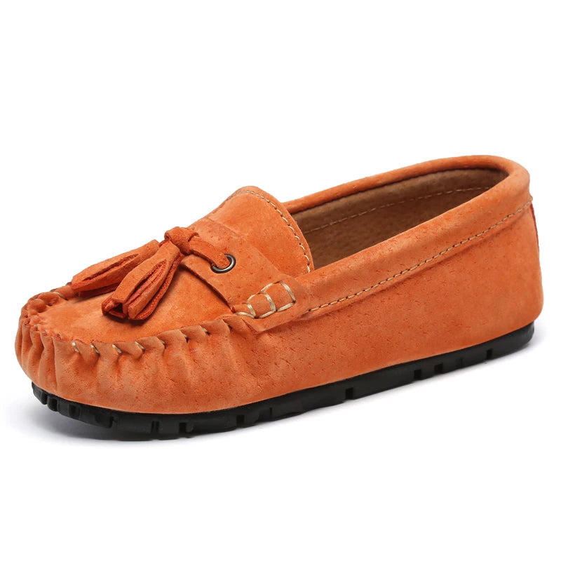 Mocassin Enfant Garçon Orange