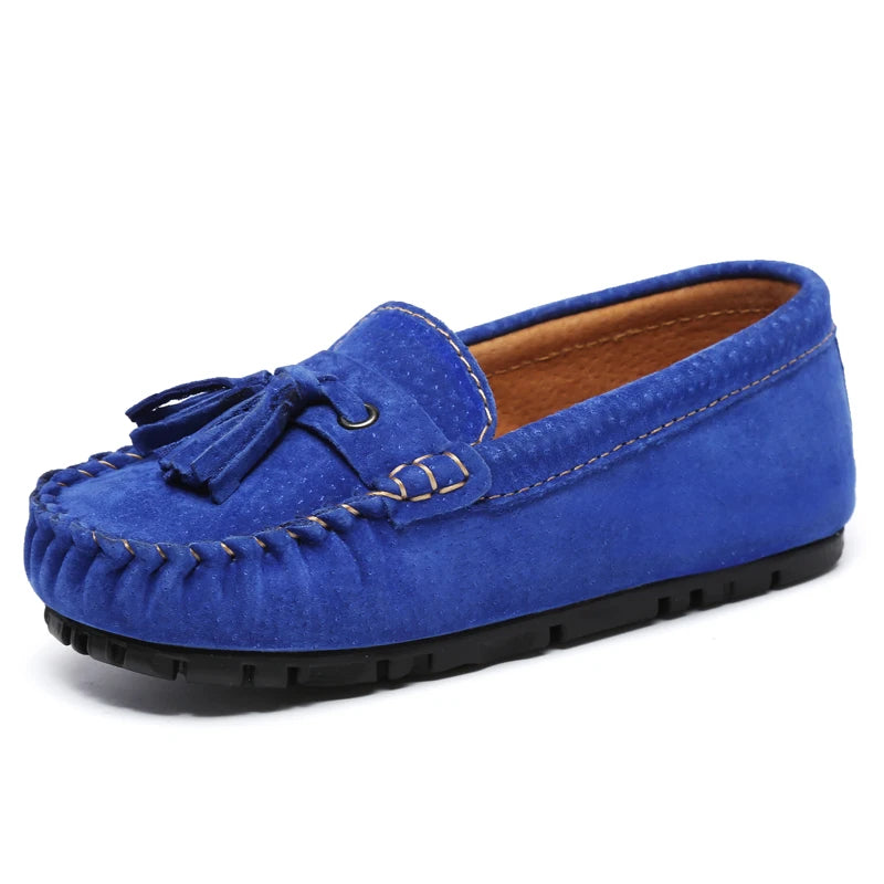 Mocassin Enfant Garçon Bleu