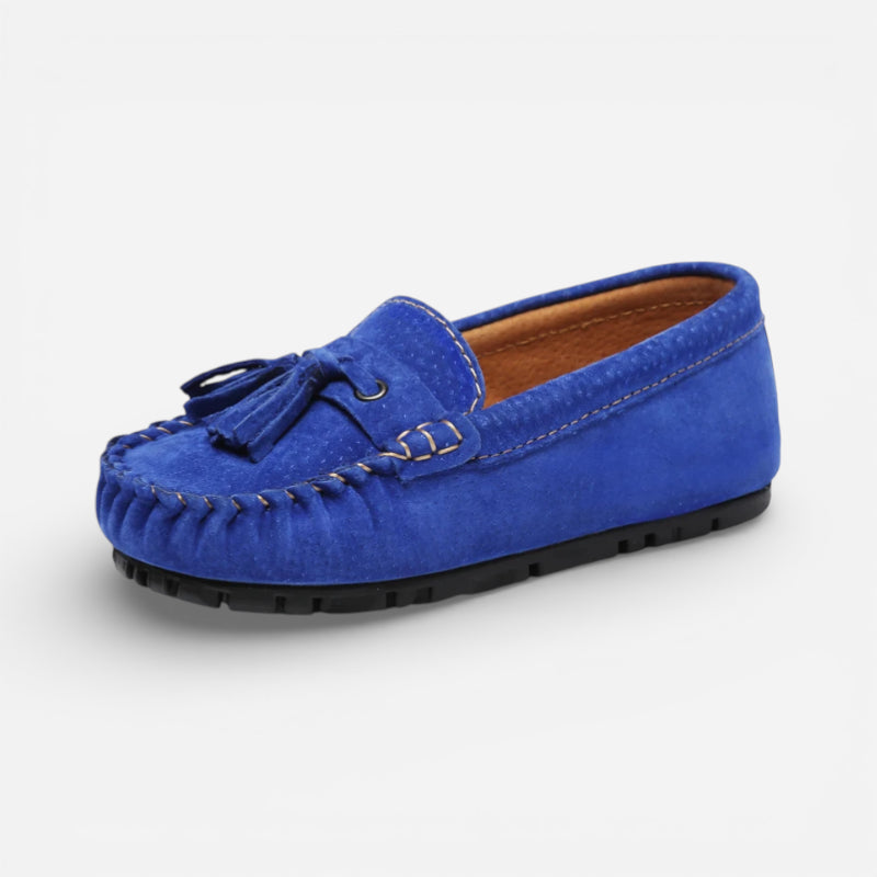 Mocassin Enfant Garçon Bleu