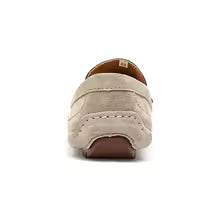 Mocassin En Daim Beige Pour Homme