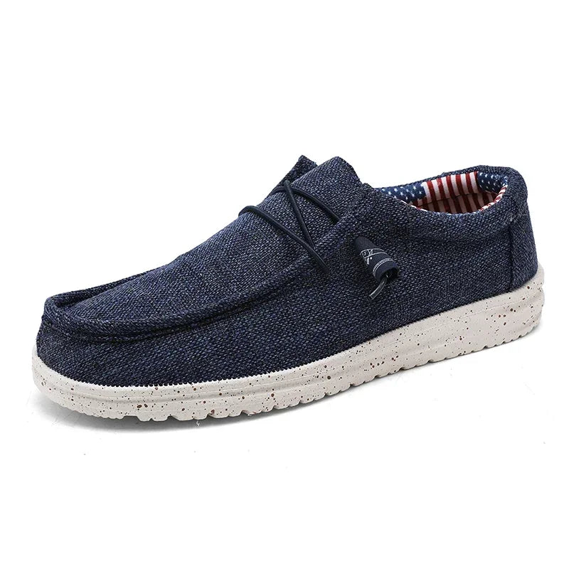 Mocassin Tendance Bleu Marine Homme