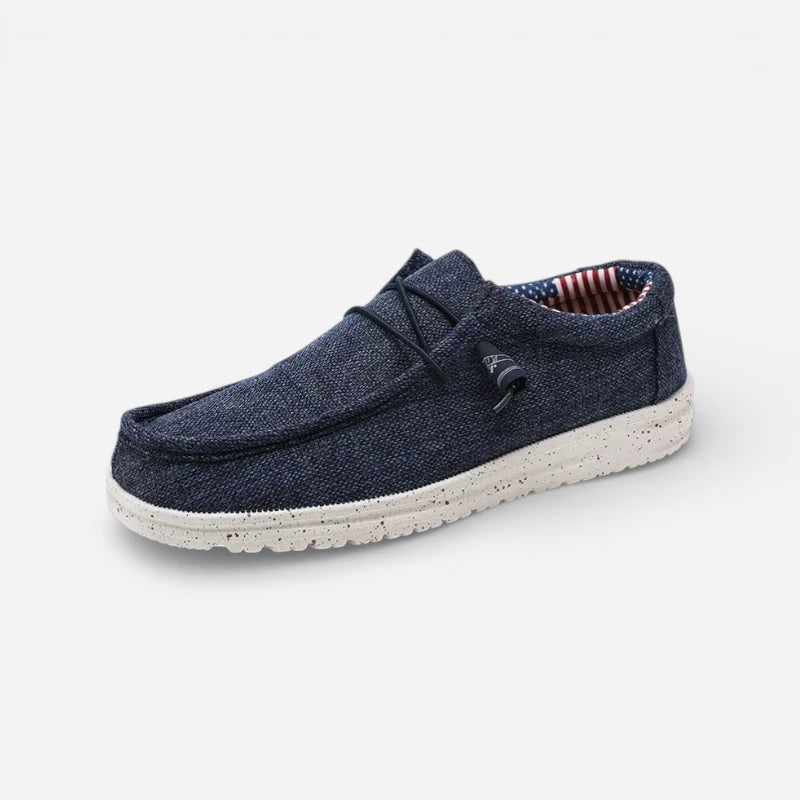 Mocassin Tendance Bleu Marine Homme