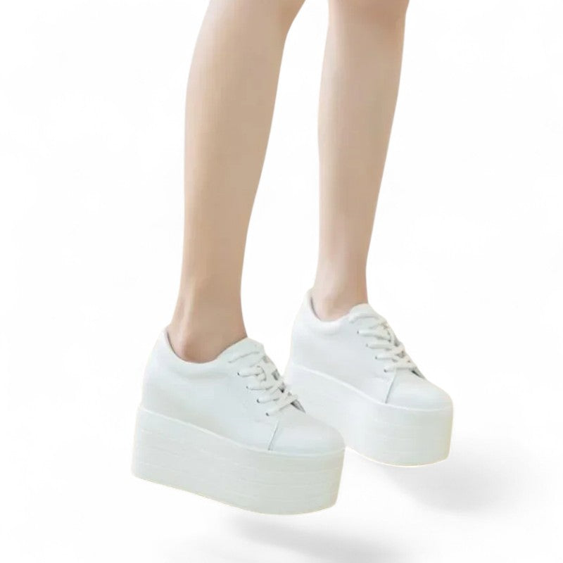 Mocassin Plateforme 12 CM Pour Femme