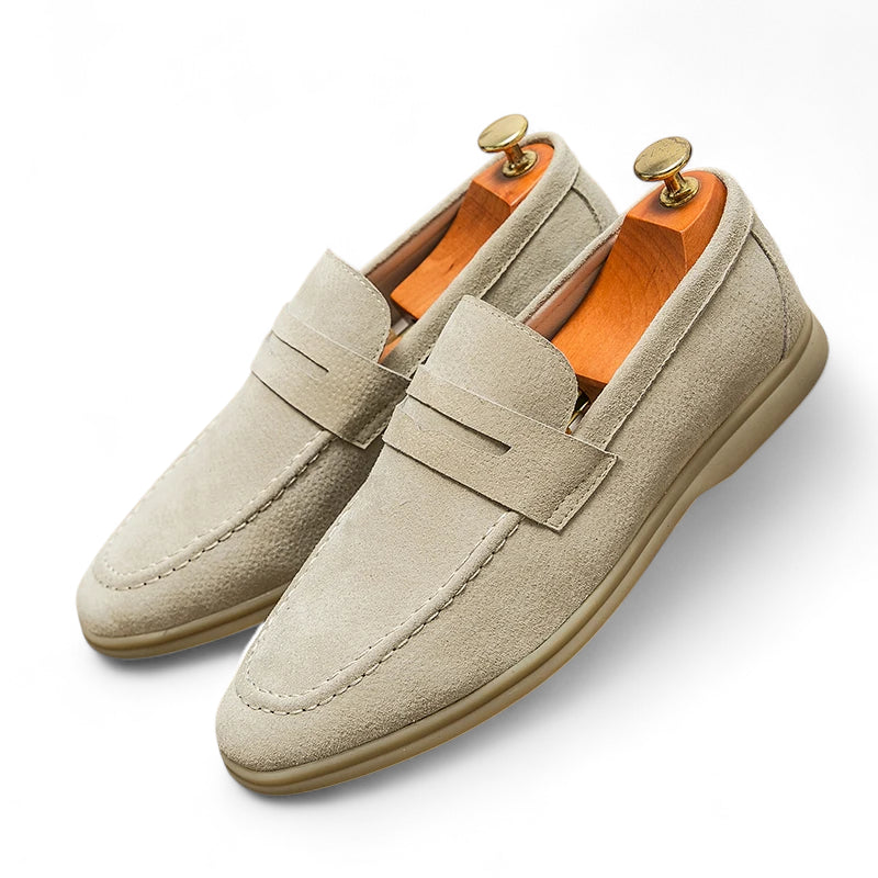 Mocassin Crème Homme