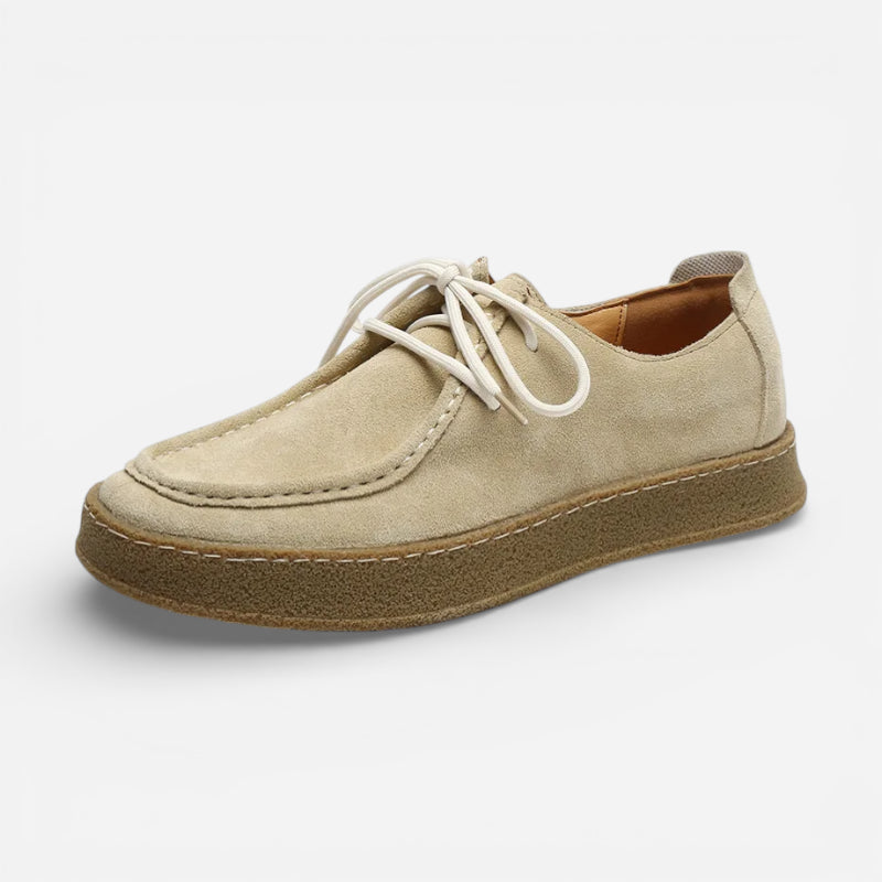 Mocassin Homme Nubuck Beige