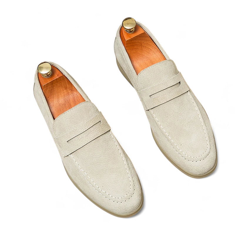 Mocassin Crème Homme