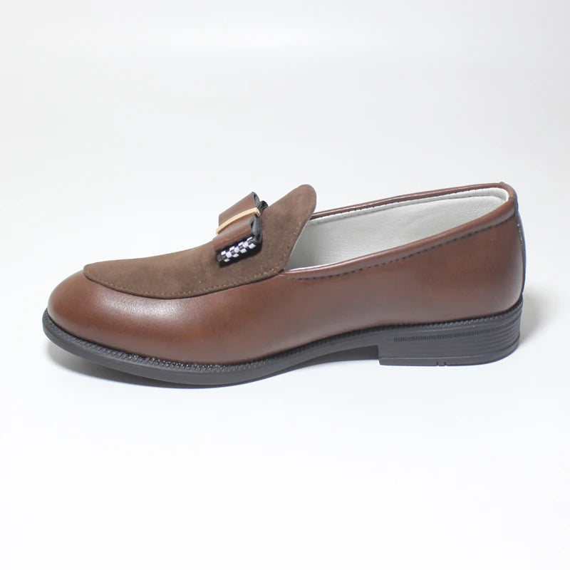 Mocassin Pour Garçon Marron