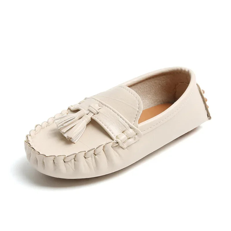 Mocassin Beige Fillette