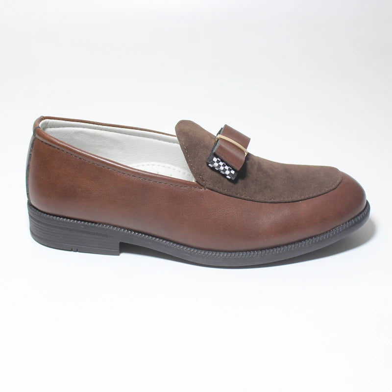 Mocassin Pour Garçon Marron