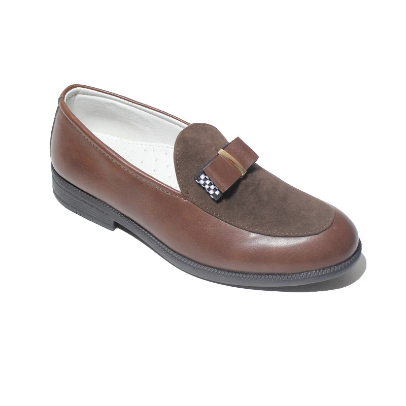 Mocassin Pour Garçon Marron