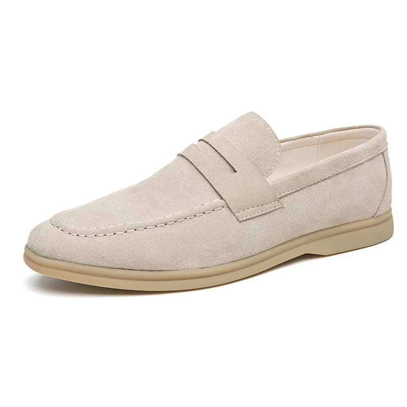 Mocassin Crème Homme