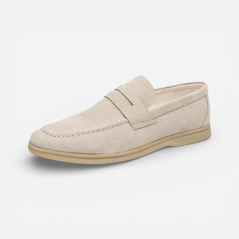 Mocassin Crème Homme