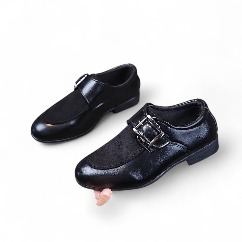 Mocassin Garçon Cuir Vernis