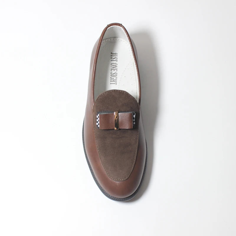 Mocassin Pour Garçon Marron