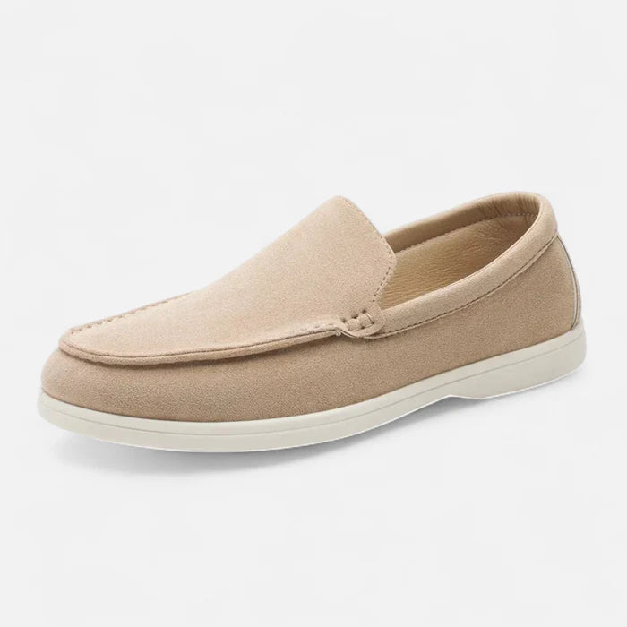 Mocassin Homme Daim Beige