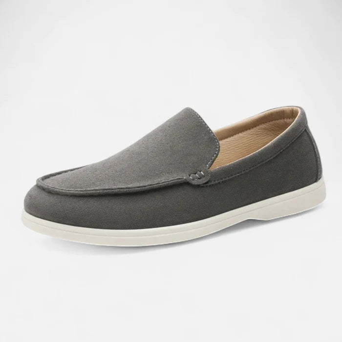 Mocassin Homme Daim Gris